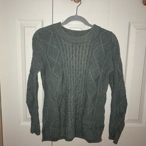Madewell cable sweater